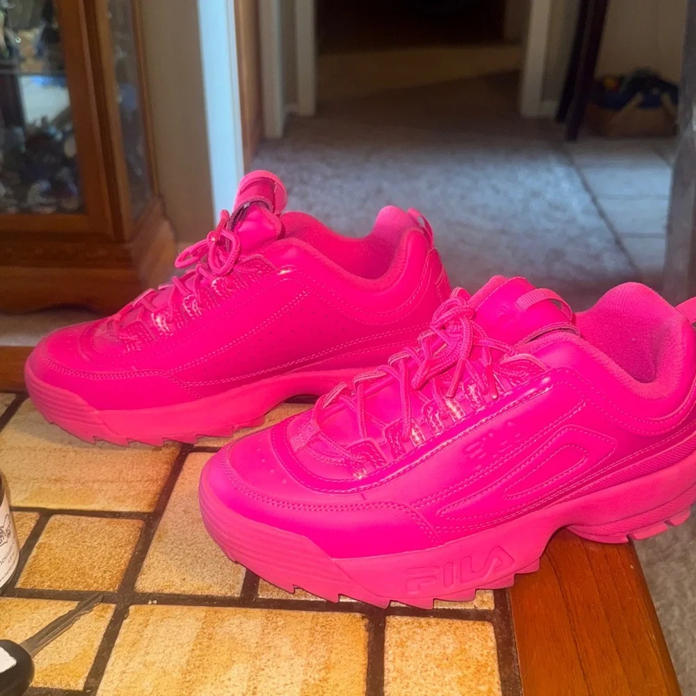 Fila Disruptor Hot Pink EUC - Picture 3 of 9